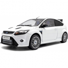 SOLIDO 1813102 1:18 FORD FOCUS RS MK2 PACK RS PLUS FROZEN WHITE 2009