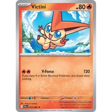 POKEMON BLACK BOLT CARTA VICTINI HOLO