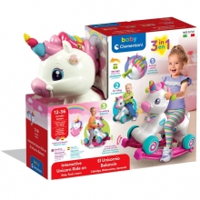 CLEMENTONI 61555 UNICORNIO BALANCIN 3 EN 1