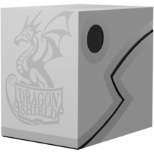 DRAGON SHIELD DECK SHELL DECK BOX ASHEN WHITE