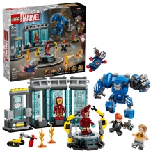 LEGO 76315 MARVEL LABORATORIO DE IRON MAN SALA DE ARMADURAS
