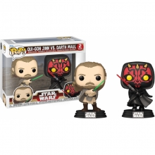FUNKO 77601 STAR WARS QUI GON JINN VS DARTH MAUL 2 PACK FUNKOSHOP