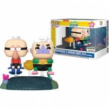 FUNKO 84572 BOB ESPONJA MERMAID MAN & BARNACLE BOY WITH INVISIBLE CAR AMAZON