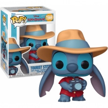 FUNKO 87139 DISNEY TOURIST STITCH FUNKOSHOP