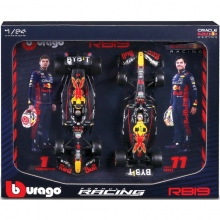 BURAGO 28061 1:24 RACE ORACLE RED BULL RACING RB19 ( 2023 ) 2 - PACK, GIFT BOX