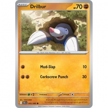 POKEMON BLACK BOLT CARTA DRILBUR REVERSE