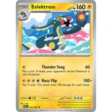 POKEMON BLACK BOLT CARTA EELEKTROSS POCO COMUN