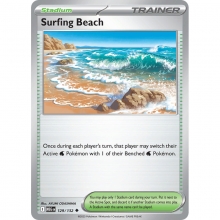 POKEMON MEGA EVOLUTION CARTA SURFING BEACH REVERSE