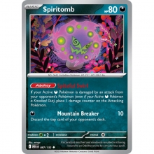 POKEMON MEGA EVOLUTION CARTA SPIRITOMB REVERSE