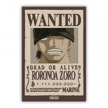 ABYSSE ABYMGN036 ONE PIECE STANDARD MAGNET WANTED ZORO