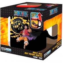ABYSSE ABYMUGA411 ONE PIECE MUG HEAT CHANGE 460 ML LUFFY VS KAIDOU