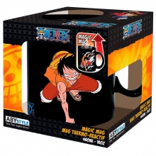 ABYSSE ABYMUGA443 ONE PIECE MUG HEAT CHANGE 460 ML LUFFY & ACE