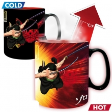 ABYSSE ABYMUGA580 ONE PIECE MUG HEAT CHANGE 460ML ZORO & SANJI