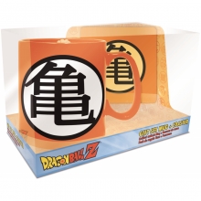 ABYSSE ABYPCK147 DRAGON BALL PCK MUG 460 ML PLUS COASTER KAME SYMBOL