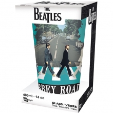 ABYSSE GBYVER007 THE BEATLES ABBEY ROAD GLASS 14 OZ