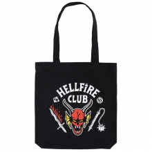 ERIK MARE0217 BOLSO DE TELA STRANGER THINGS HELLFIRE CLUB