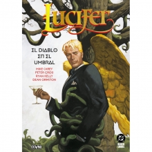 OVNI DC BLACK LABEL LUCIFER EL DIABLO EN EL UMBRAL