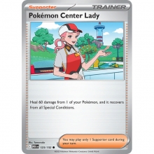 POKEMON MEGA EVOLUTION CARTA POKEMON CENTER LADY REVERSE