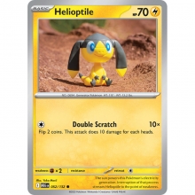 POKEMON MEGA EVOLUTION CARTA HELIOPTILE REVERSE