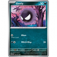 POKEMON DESTINOS DE PALDEA CARTA GASTLY REVERSE