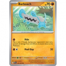 POKEMON DESTINOS DE PALDEA CARTA BARBOACH REVERSE