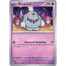 POKEMON DESTINOS DE PALDEA CARTA GREAVARD REVERSE