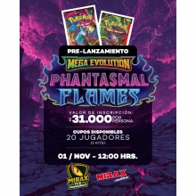 POKEMON MIRAX PRE RELEASE FECHA 01 DE NOVIEMBRE 2025