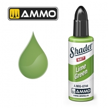AMMO MIG JIMENEZ AMIG0744 MATT SHADER VERDE LIMA