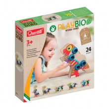 QUERCETTI 80731 AUTOS MADERA BIO 24 PCS