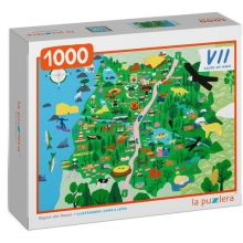 LAPUZZLERA PUZZLE REGION DEL MAULE 1000 PIEZAS