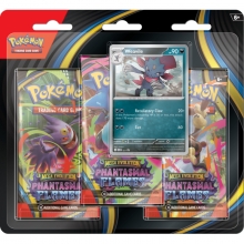 POKEMON COMPANY 10187-106 TCG MEGA EVOLUTION PHANTASMAL FLAMES 3 PACK BLISTER ESPAÑOL