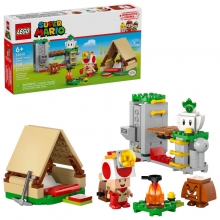 LEGO 72040 SUPER MARIO DE ACAMPADA CON EL CAPITAN TOAD
