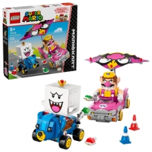 LEGO 72038 SUPER MARIO MARIO KART WARIO Y REY BOO
