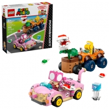 LEGO 72044 SUPER MARIO MARIO KART PERSECUCION CON POTENCIADOR DE PLANTA PIRAÑA