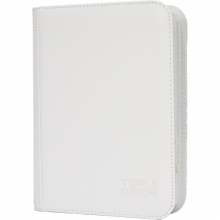 TOPDECK CARPETA 480 PREMIUM BINDER CUERO COLOR BLANCO