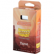 DRAGON SHIELD BOARD GAME SLEEVES CLEAR NONGLARE TAROT 70X120 MM