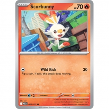 POKEMON MEGA EVOLUTION CARTA SCORBUNNY REVERSE HOLO