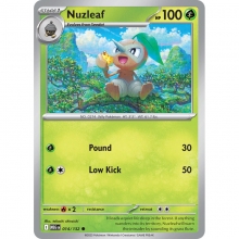 POKEMON MEGA EVOLUTION CARTA NUZLEAF