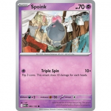 POKEMON MEGA EVOLUTION CARTA SPOINK REVERSE HOLO
