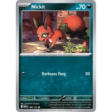 POKEMON MEGA EVOLUTION CARTA NICKIT REVERSE HOLO