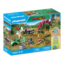 PLAYMOBIL 71523 CAMPAMENTO DE INVESTIGACION CON DINOSAURIOS