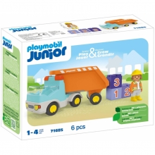 PLAYMOBIL 71685 JUNIOR CAMION DE BASURA