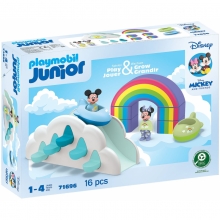 PLAYMOBIL 71696 JUNIOR & DISNEY MICKEY Y MINNIE CASA EN LAS NUBES