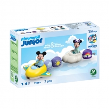 PLAYMOBIL 71697 JUNIOR & DISNEY MICKEY Y MINNIE TREN NUBE