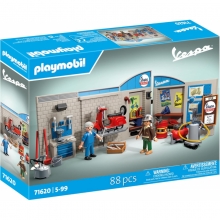 PLAYMOBIL 71620 GARAJE VESPA A�OS 60