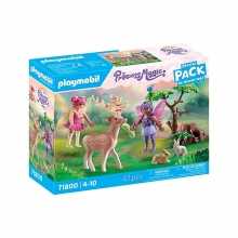 PLAYMOBIL 71800 STARTER PACK HADAS CON ANIMALES DEL BOSQUE
