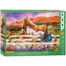 EUROGRAPHICS 6000-6108 HORSE AND FOAL BY OLENA 1000 PIEZAS