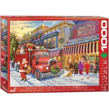 EUROGRAPHICS 6000-6120 MACK B6 SANTAS TRUCK BY GG 1000 PIEZAS