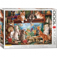 EUROGRAPHICS 6000-6138 CATS BY AQUARIUM 1000 PIEZAS