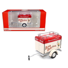 MOTORCITY 424700 1/24 COCA COLA TRAILER RED